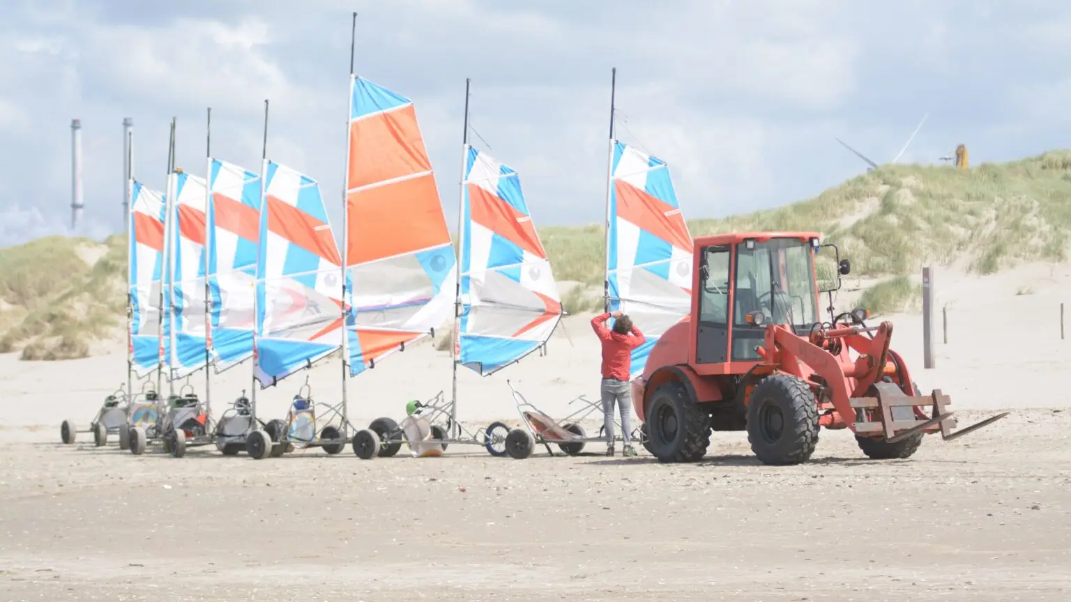 blokart outstanding klaarzetten