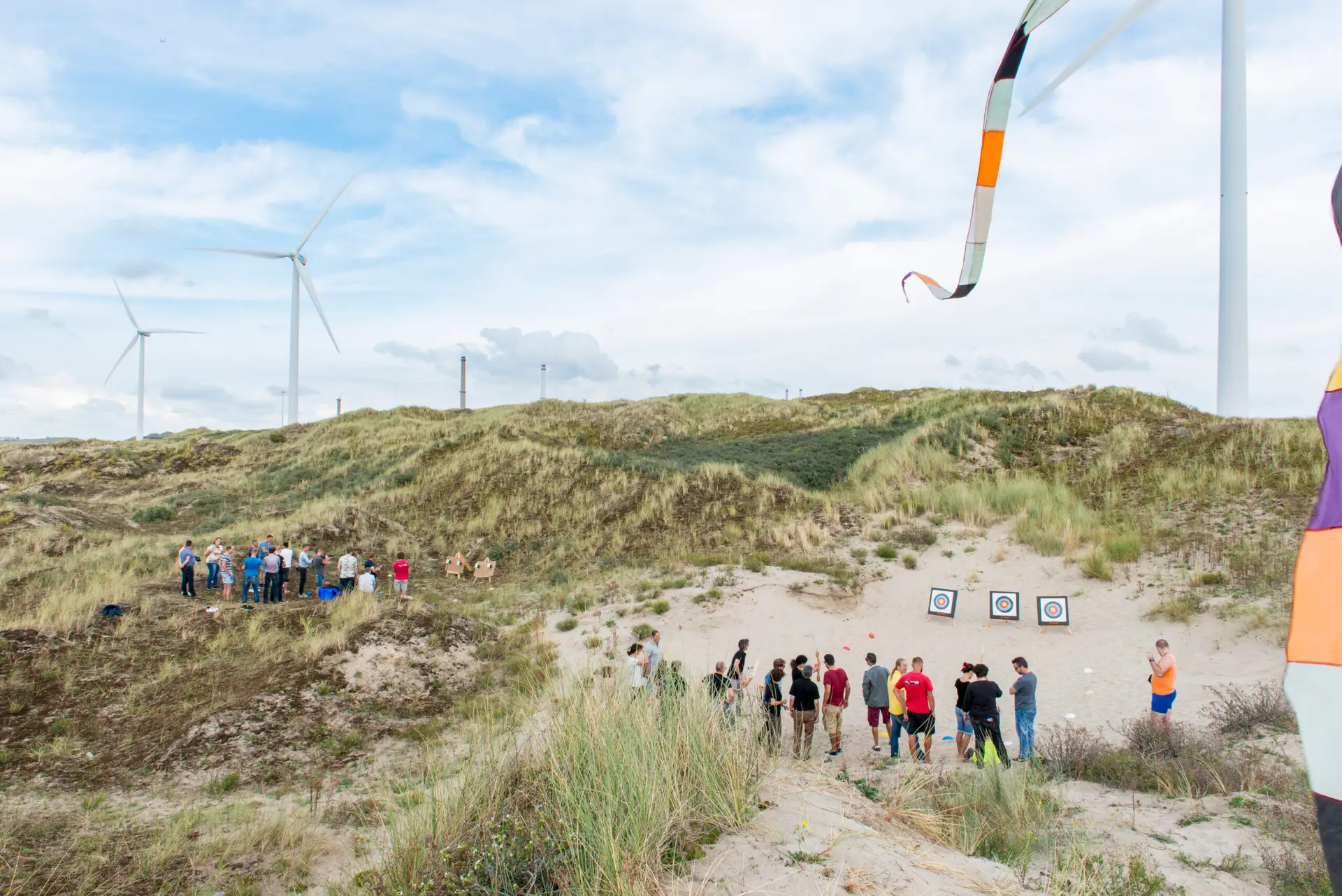 Doe je mee met onze boogschiet workshop in de duinen